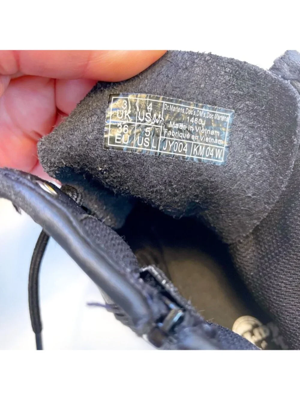 Dr. Marten's 1460 Combat Boots, Women's Size 5 - Picture 6 of 8